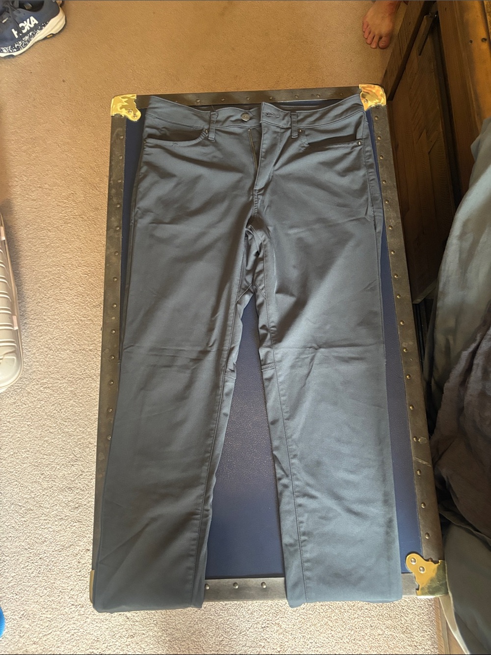 American Eagle Outfitters Men's Dark Gray Pants
